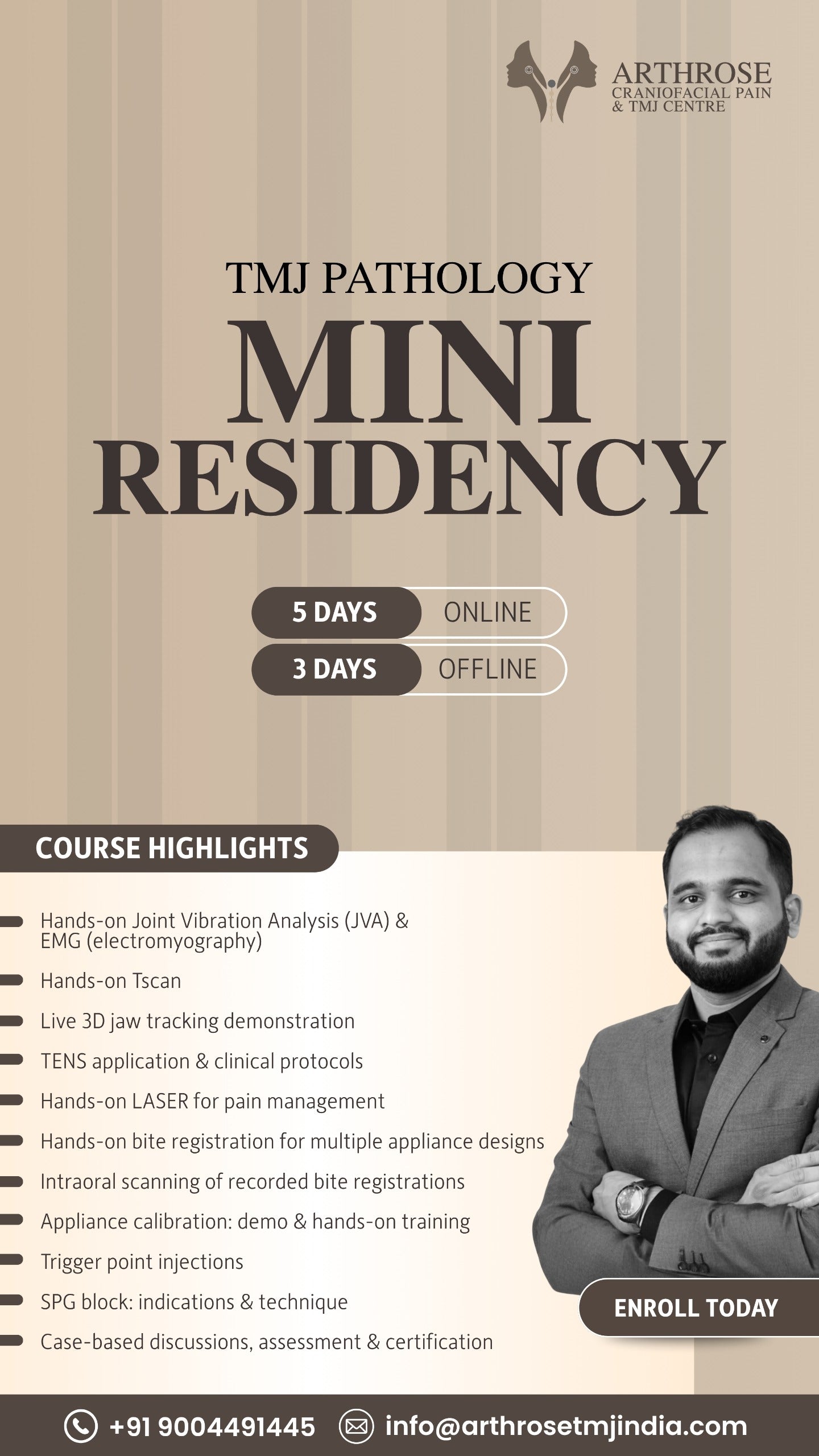 Mini Residency in TMJ Pathology - !